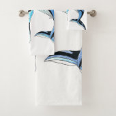 Baleine à bosse bleu Spirit Ink Tribal (En situation)