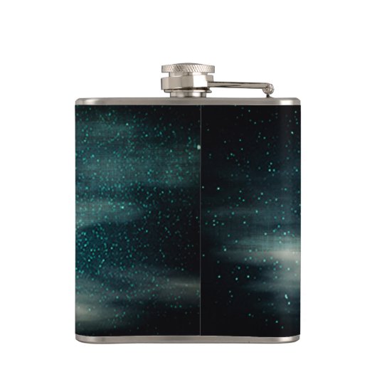 Baleine à bosse volant vers le flacon enveloppé de (Dos)