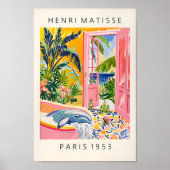 Baleine Beluga Dans Baignoire, Poster De Matisse,  (Devant)
