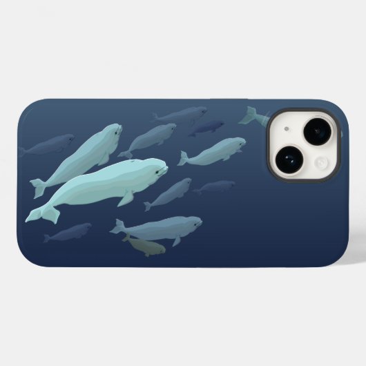 Baleine béluga Samsung Coque baleine Coques de sma (Verso (horizontal))