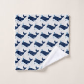 Baleine Bleue, Nautique (Gant de toilette)