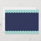 Baleine Carte de remerciements (Dos)