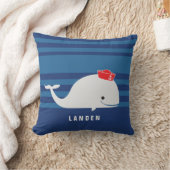 Baleine | Coussin personnalisé (Couverture)