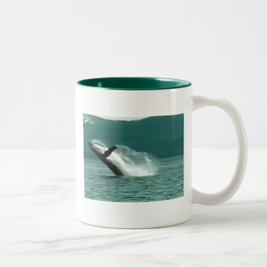 Baleine de l'Alaska de baie de glacier, tasse (Droit)