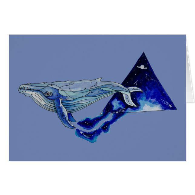 baleine de l'espace (Devant horizontal)
