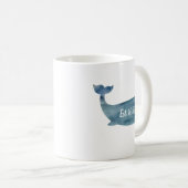 Baleine de l'île Nantucket Est 1659 Mug (Devant droit)