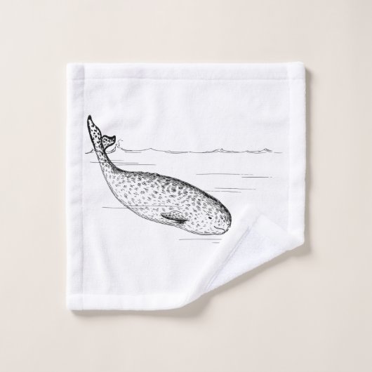 Baleine de Narwhal (Gant de toilette)