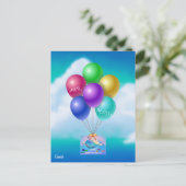 Baleine de passage postal - Carte postale (Debout devant)