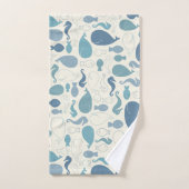 Baleine D'Un Ensemble De Serviettes De Bain (Serviette à main)