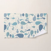 Baleine D'Un Ensemble De Serviettes De Bain (Serviette à main)