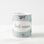 Baleine et tasse de bébé pour la personnalisation (Centre)