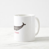 Baleine grise de tasse de PKM (Devant droit)