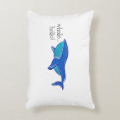 Baleine Hello Funny Accent Coussin (Devant(Vertical))
