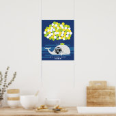 Baleine | Livre d'or pour une baby shower à imprim (Cuisine)