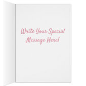 Baleine mignonne vous soyez salutation de jour de (Intérieur (Droit))