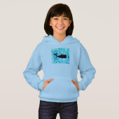baleine noire bleu (Devant entier)