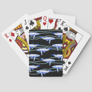 Baleine Poisson Cartes De Jeu