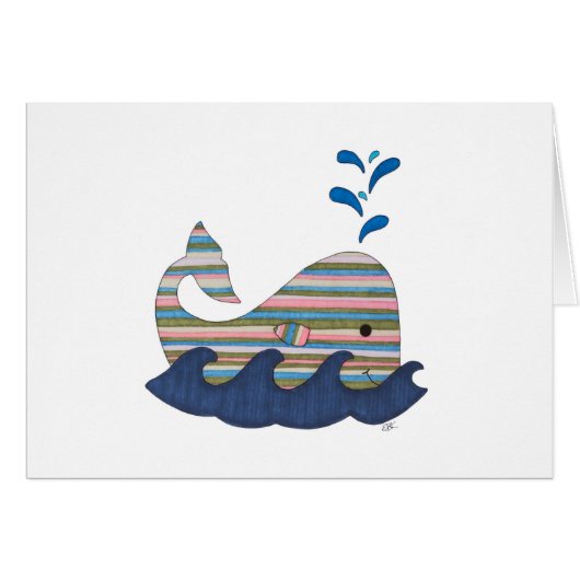 Baleine rayée (Devant horizontal)