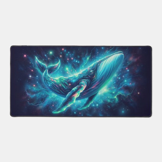 Baleine spatiale, néons à l'oeil attrayant (Recto)