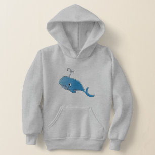 Baleine - Sweat - shirt à capuche de repoussage po