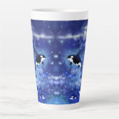 Baleine tueuse Latte Mug (Devant)