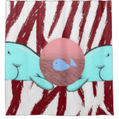 Baleines à rideau de douche (Devant)