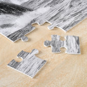 Baleines tueuses en monochrome, Puzzle de Jigsaw (Côté)