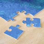 Baleines tueuses nager sur la Pleine lune Puzzle c (Côté)