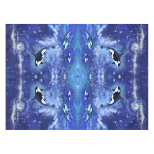 Baleines tueuses sur nappes bleues Pleines lunes