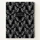 Balerion Skull Patroon Notitieboek (Achterkant)