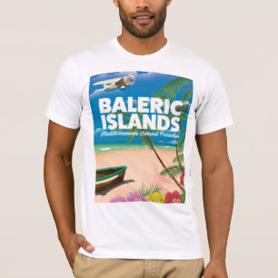 Balerseilanden Middellandse-Zeeparadijs T-shirt