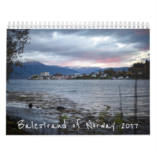 Balestrand du calendrier 2017 de la Norvège (Protection)