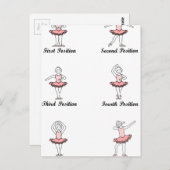 baletposities dab briefkaart (Voorkant / Achterkant)