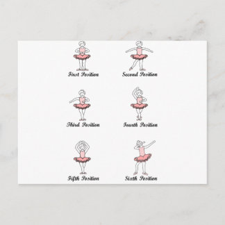 baletposities dab briefkaart