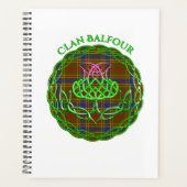 Balfour Scottish Tartan Celtic Thistle (Devant)