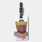 Bali Bagagelabel (Voorkant verticaal)