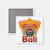 Bali Barong Magneet (Voorkant / Achterkant)