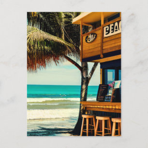 Bali Beach Cafe Bar Briefkaart