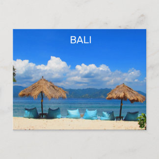 Bali Beach Indonesia Briefkaart