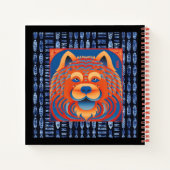 BALI BLISS Chow hond Notitieboek (Achterkant)