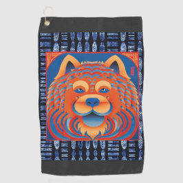 BALI BLISS Chow hond ringside Golfhanddoek