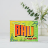 BALI BRIEFKAART (Staand voorkant)