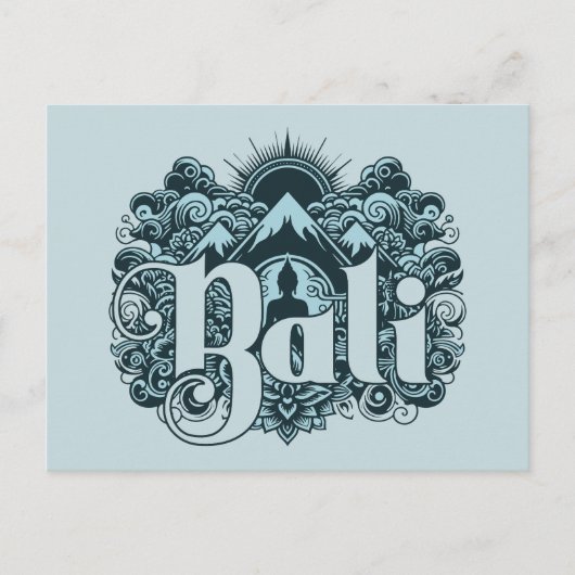 Bali Briefkaart (Voorkant)