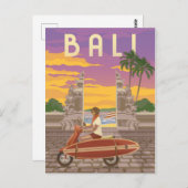 Bali Briefkaart (Voorkant / Achterkant)