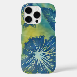 Bali Flower Batik Tropical iPhone 16 Pro Hoesje