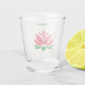 Bali Glass Shot Glas (Achterkant)