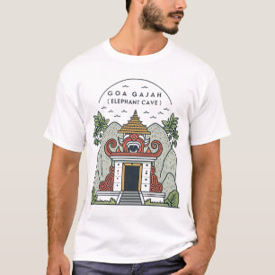Bali Goa Gajah (Olgrot van de Olifant) T-shirt