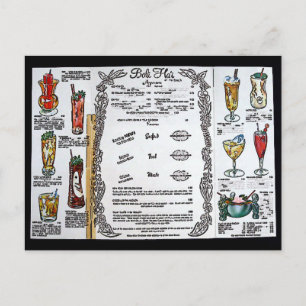 Bali Hai Pontchartrain Beach Drinken Briefkaart