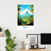 Bali Impression sur toile Art mural Bali Décoratio (Bureau à domicile)