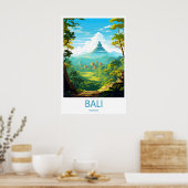 Bali Impression sur toile Art mural Bali Décoratio (Cuisine)